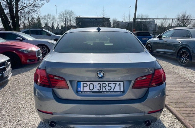 BMW Seria 5 cena 69900 przebieg: 143000, rok produkcji 2012 z Wadowice małe 277